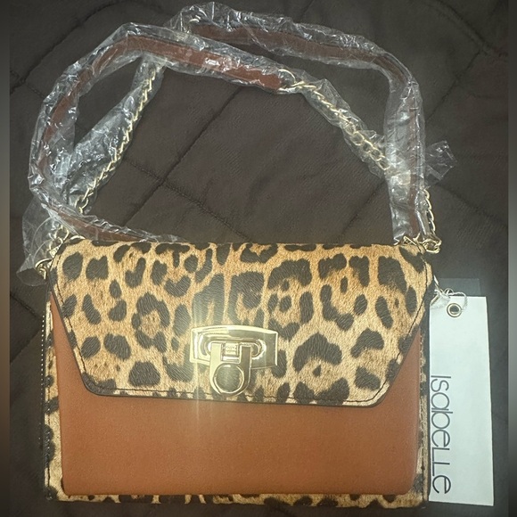 Leopard brown crossbody - Picture 1 of 2